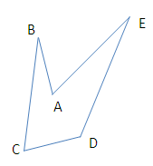 Пятиугольник ABCDE